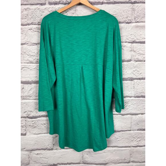 Chicos Womens XL The Ultimate Tee Soft Modal Minimalist Casual Comfort Tunic - Picture 4 of 10